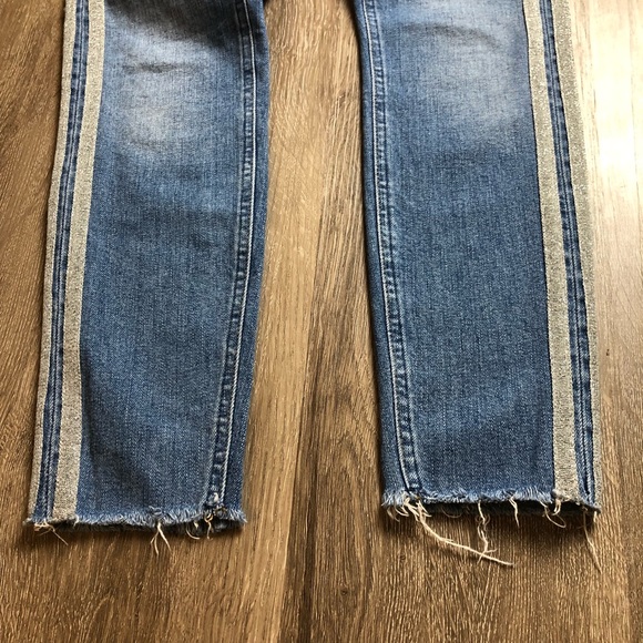 Anthro Pilcro High-Rise Slim Straight Jeans SZ 25 - Picture 4 of 8